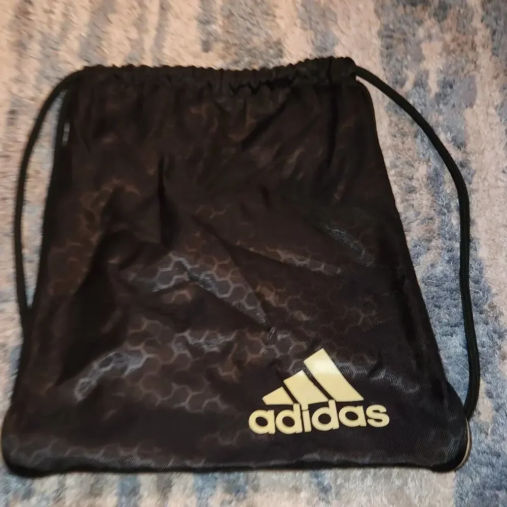 Unisex adidas Notre Dame Bolt Drawstring Backpack || EUC